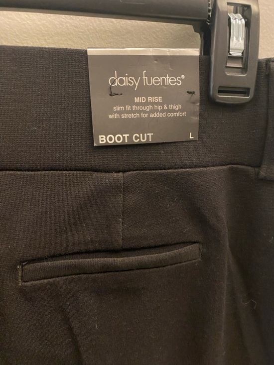 Daisy Fuentes Pants - daisy fuentes Boot Cut Pants in Black